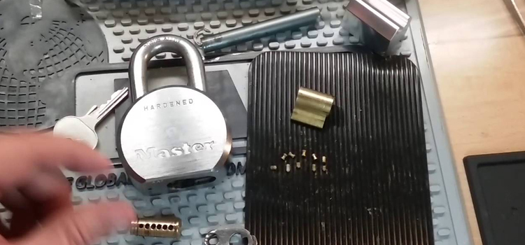 Rekey Master Lock in Vista